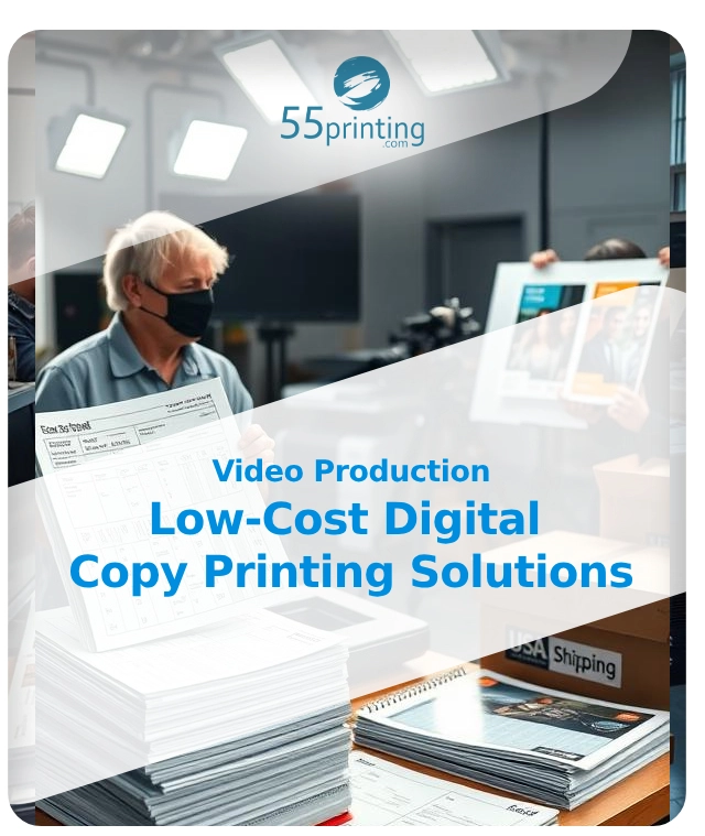 Color copy sample for Video Production – Low-Cost Digital Copy Printing Solutions