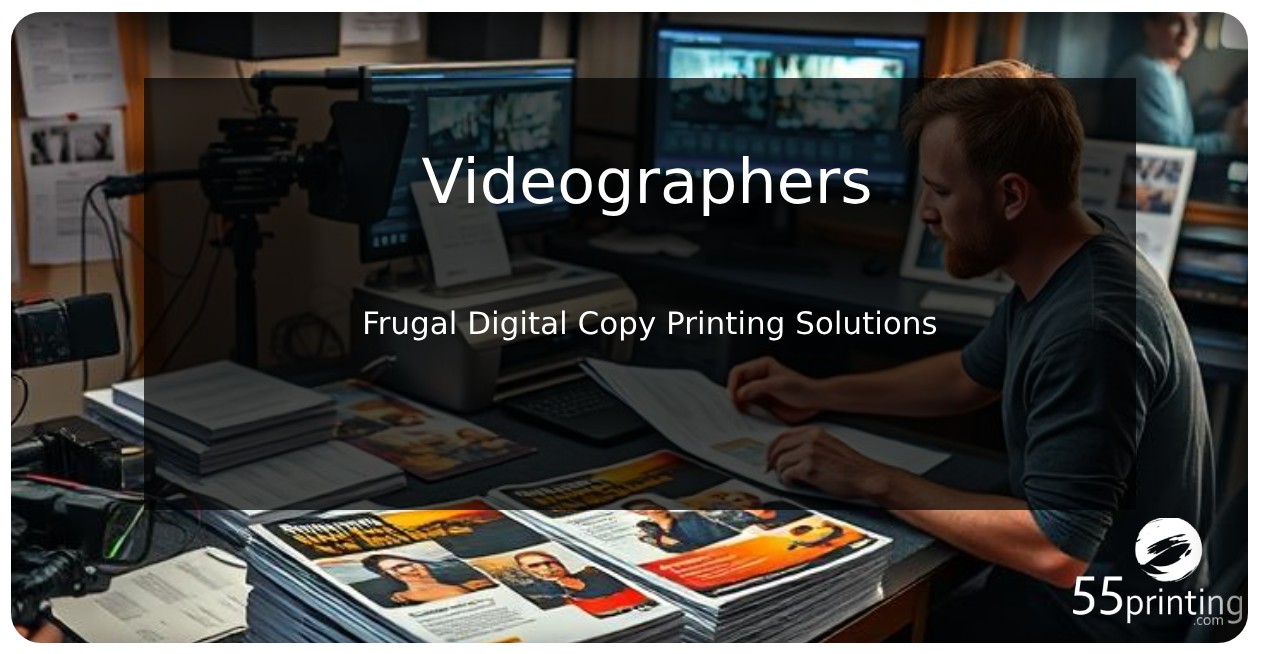 Color copy printing example for Videographers – Frugal Digital Copy Printing Solutions