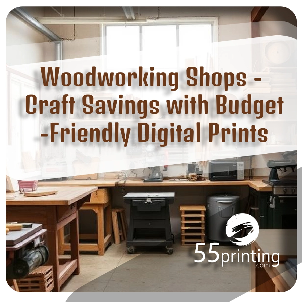 Color copy printing example for Woodworking Shops – Craft Savings with Budget-Friendly Digital Prints