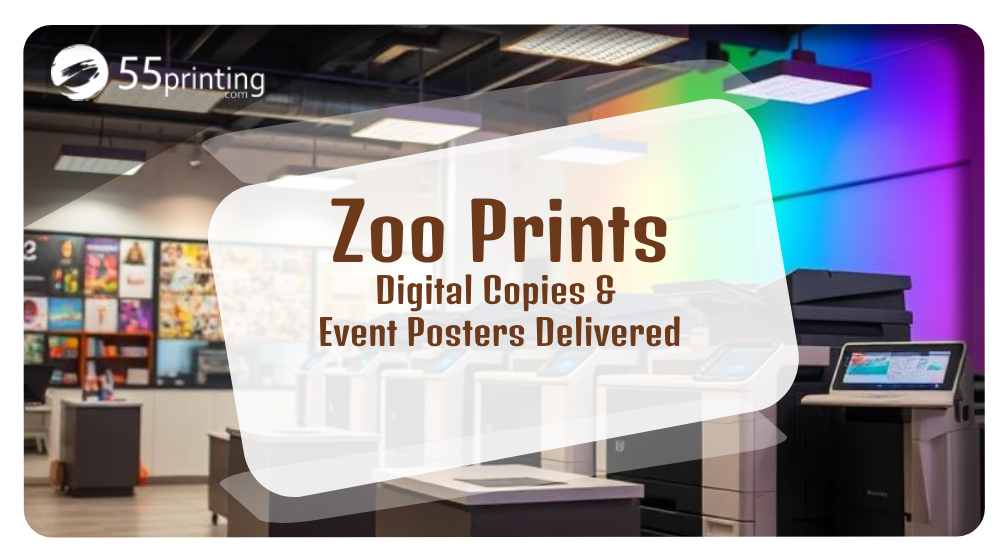 Color copy sample for Affordable Zoo Prints | Digital Copies & Event Posters Delivered
