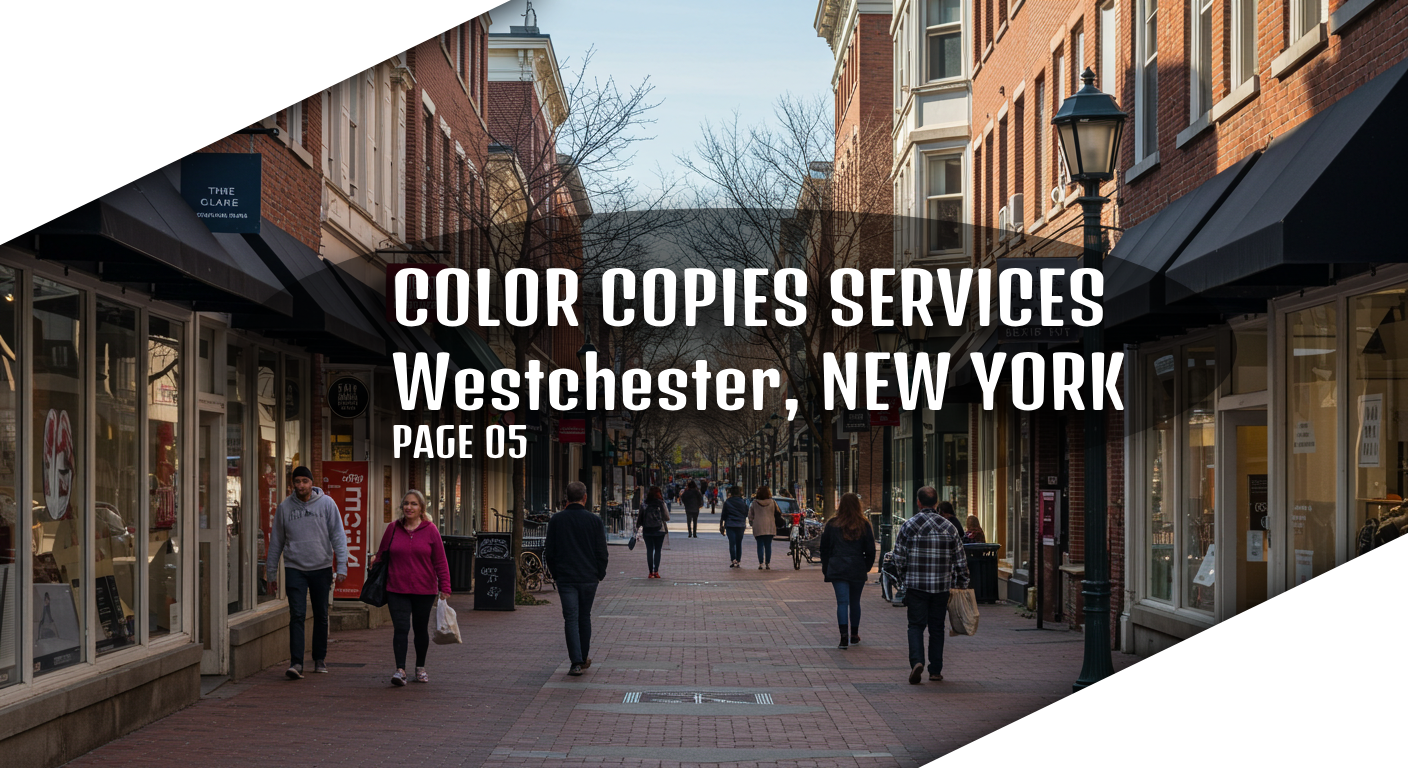 Westchester Color Copies – Yonkers Printing Services Page 5