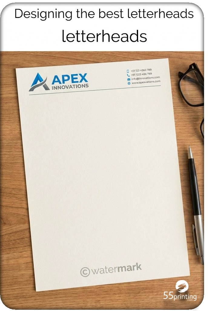 Designing professional letterheads