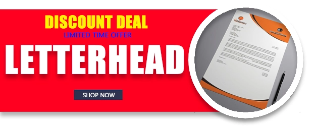 Get $25 Off Letterheads Orders $250+
