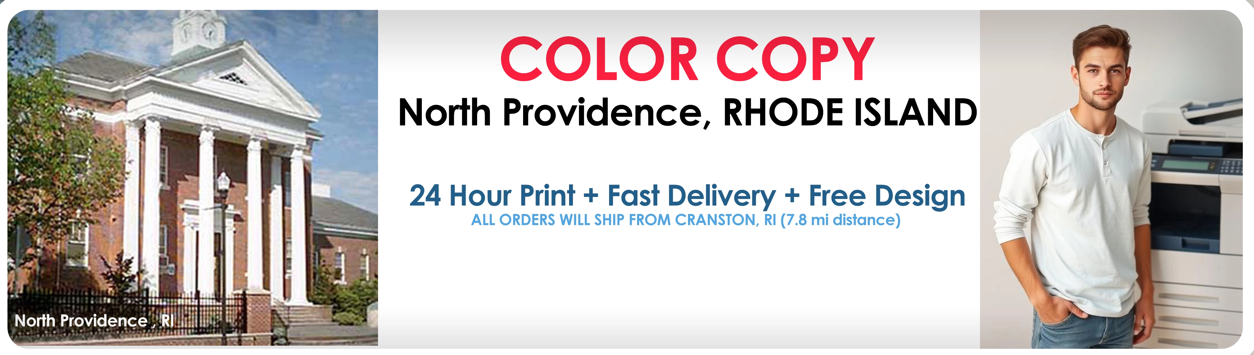 Color copy printing example for Fast Color & Black and White Copies for North Providence, RI - 1-Day Delivery!