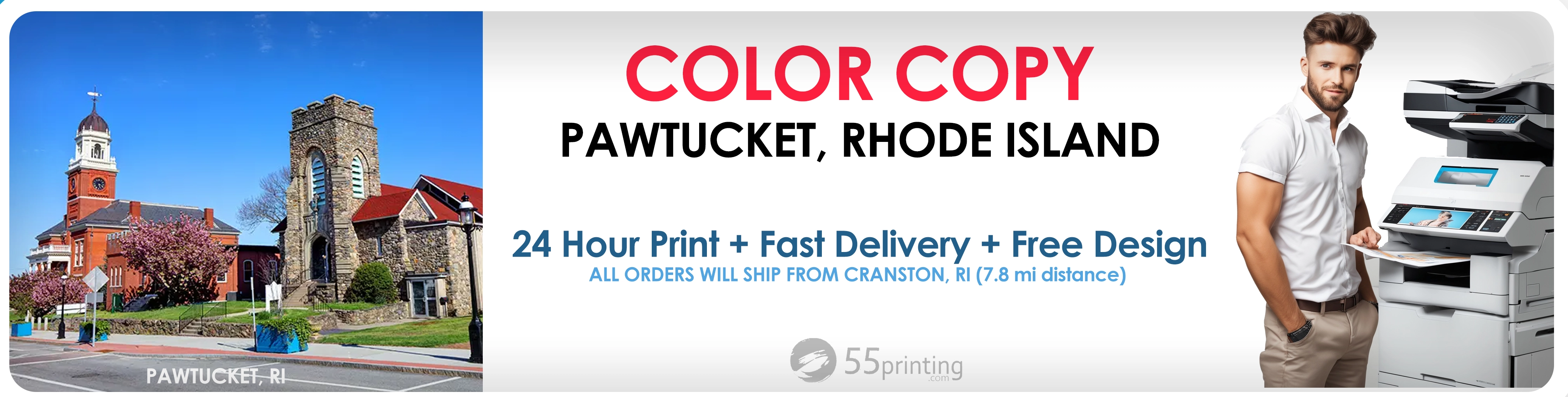 Fast Color Copy Services in Pawtucket – Premium Document Printing & Quick Delivery