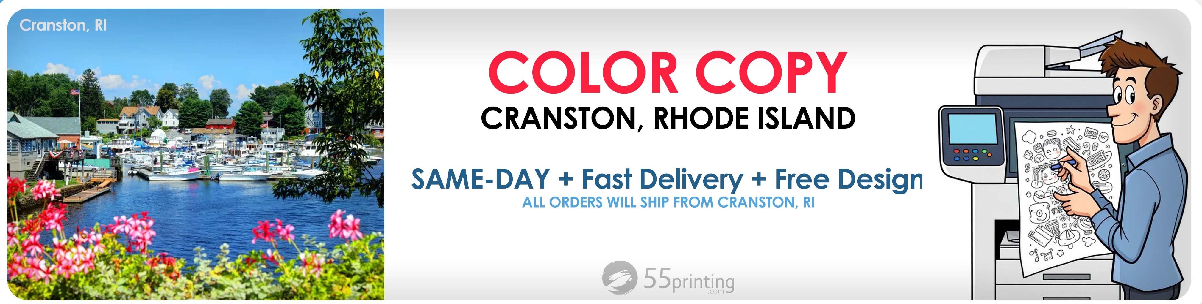 Color copy printing example for Same-Day Color Copy Services in Cranston, RI