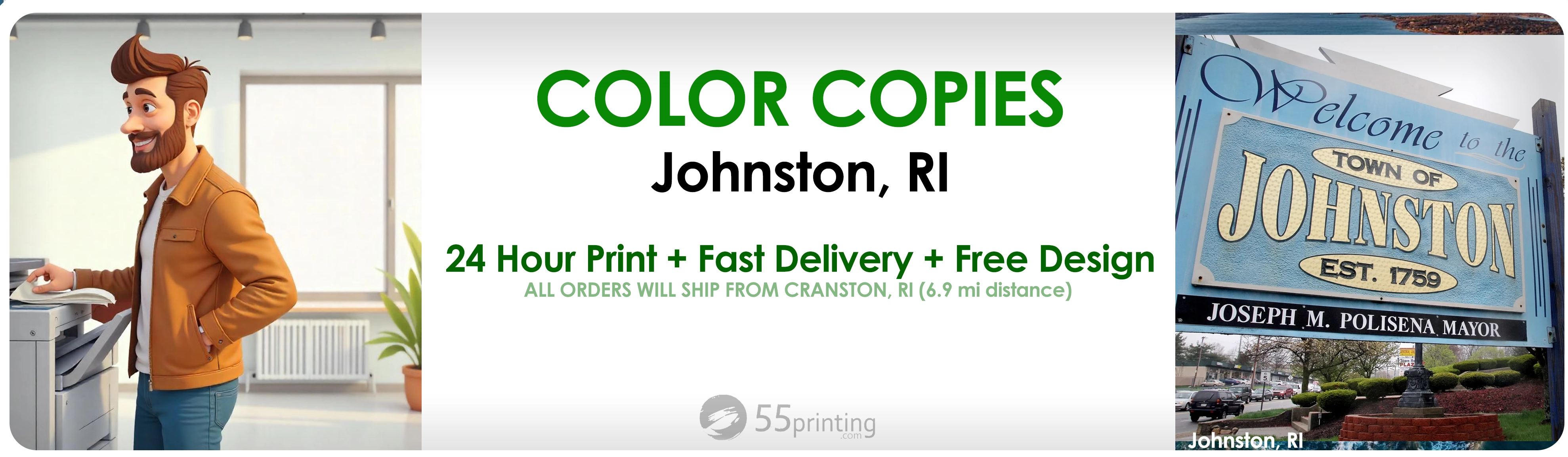 ColorandblackandwhitecopiesprintservicesinJohnstonrhodeisland Bannercopy