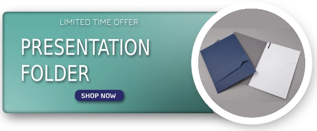 Save 5% per Presentation Folder | Up to $50 Discount