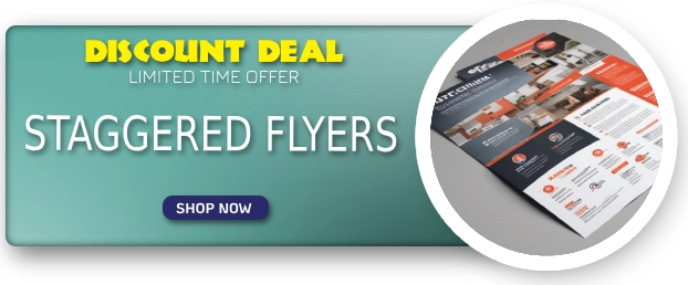 Get Up to $25 Off Staggered Cut Flyers | 10% Off Coupon Deal