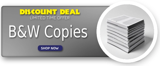 Get 1000 Free B&W Copies with Orders Over $100