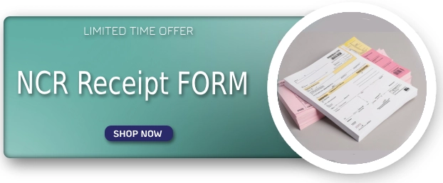 Get $10 Off Orders Over $99 for NCR Receipt Forms