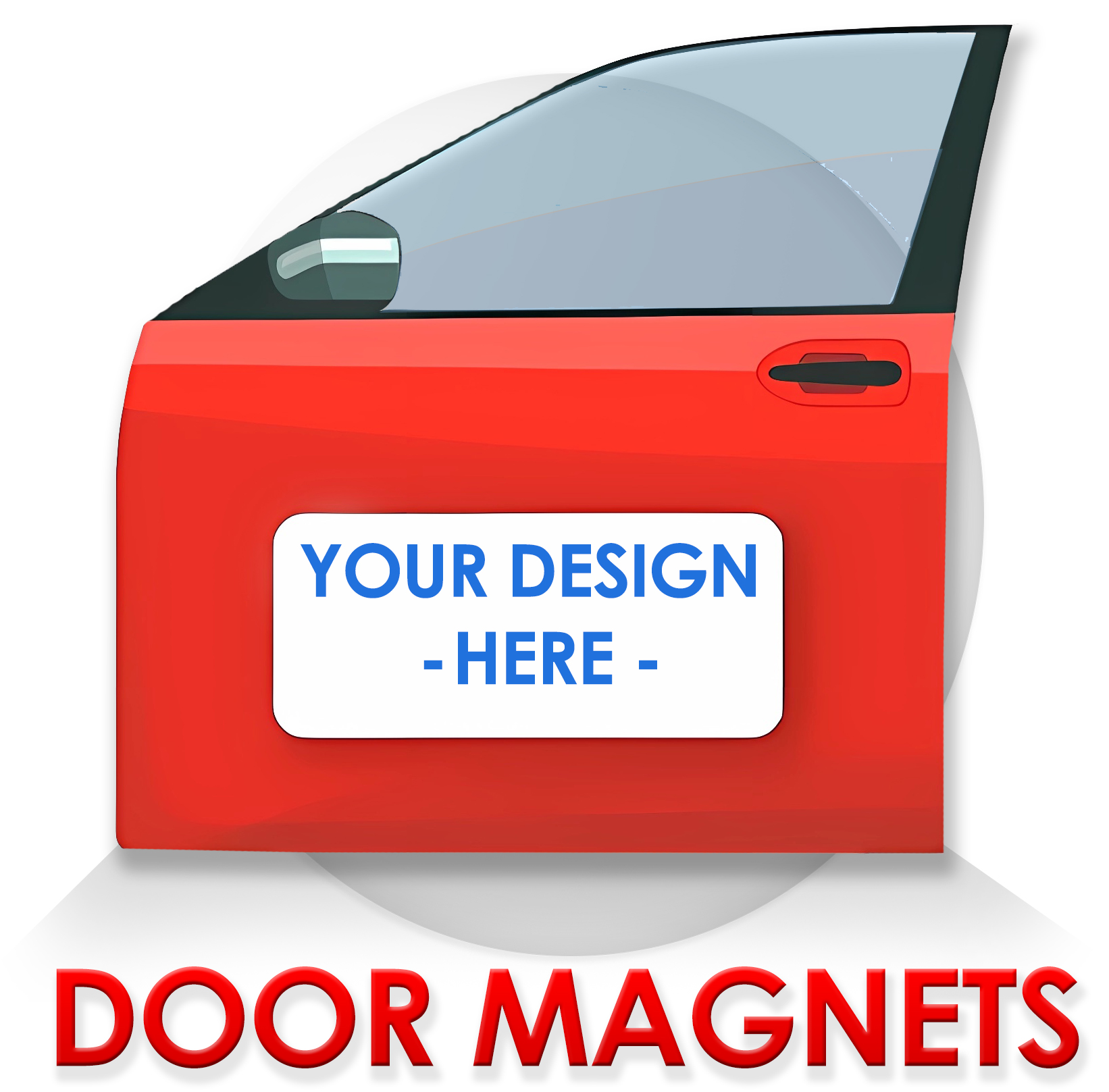 Agriculture Car Door Magnets template preview 3