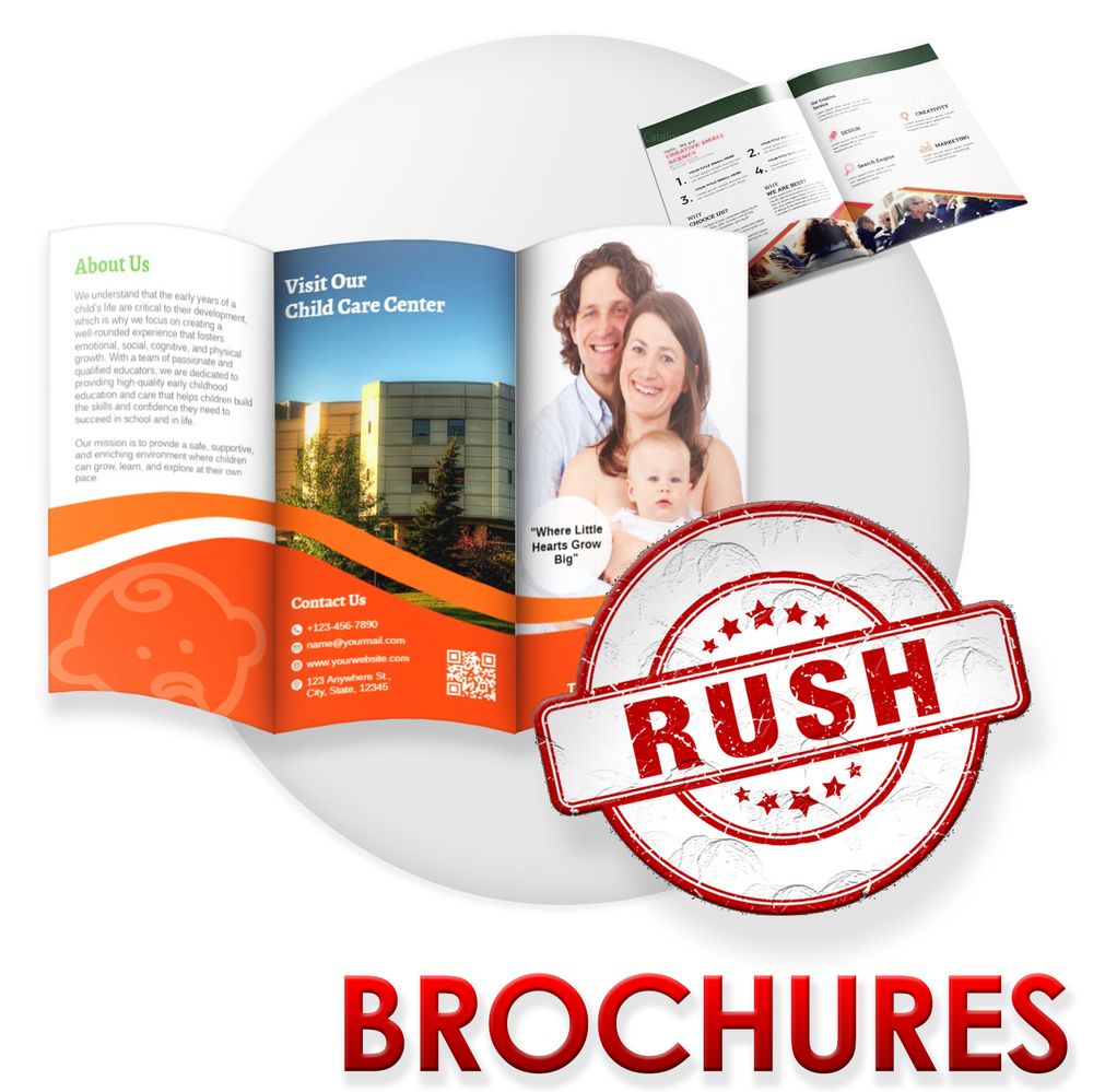Animal Pets Rush Brochure Printing template preview 1