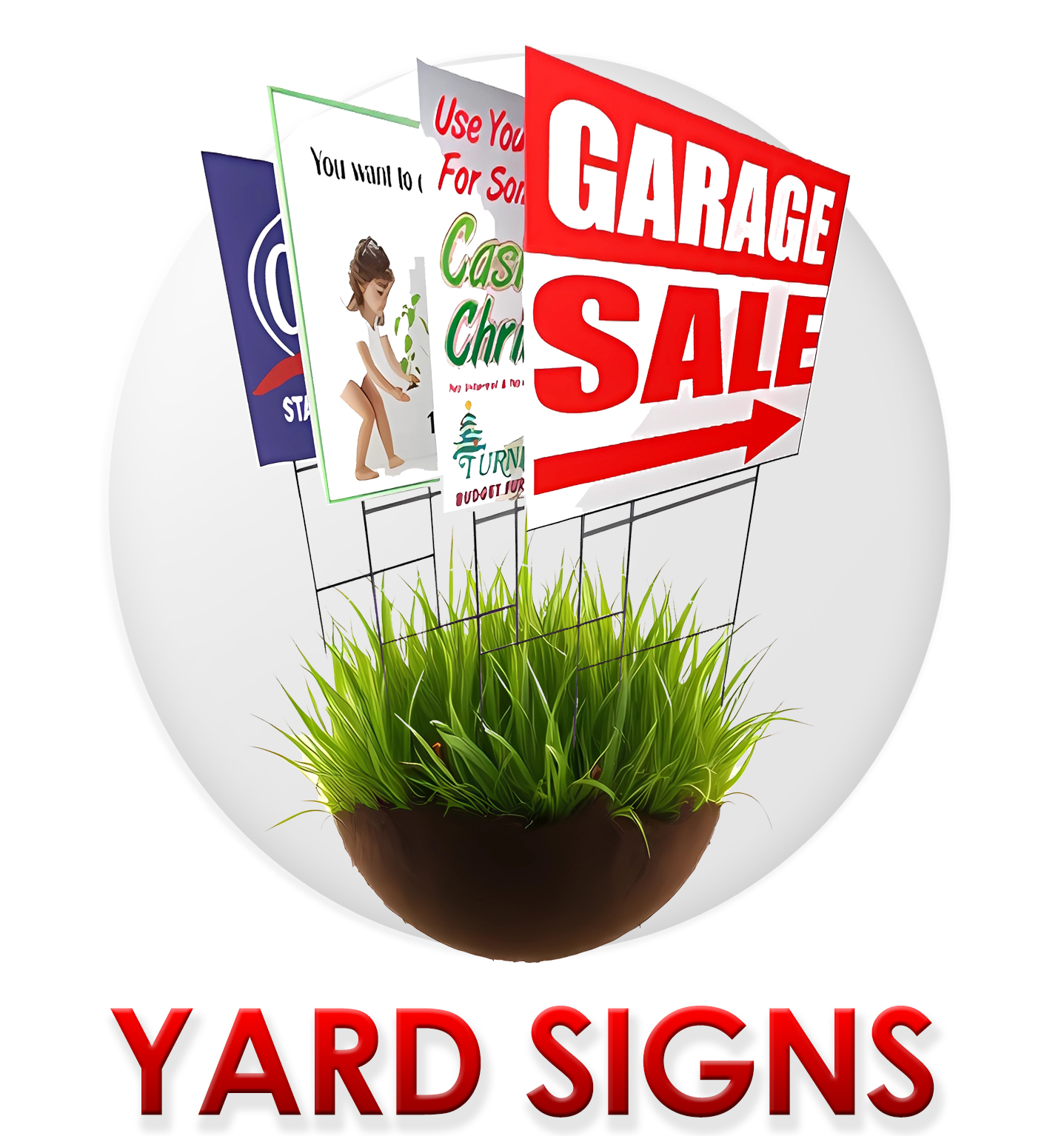 Sport Cheap Yard Signs template preview 5